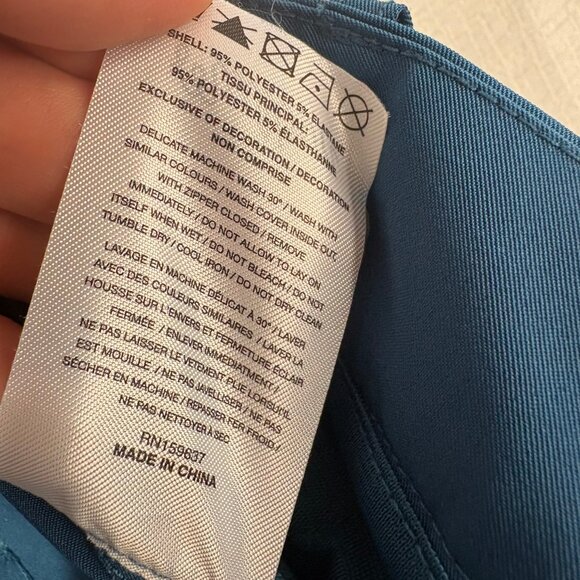 Malbon Women’s Tailored Wide Leg Pants – Size 6 – Teal Blue – Golf / Lifestyle - Picture 10 of 10